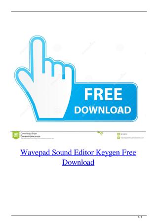 Free Wavepad Sound Editor
